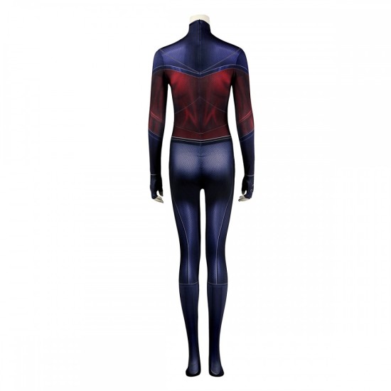 2023 Marvel Captain Marvel Role Play Polyester Bodysuit