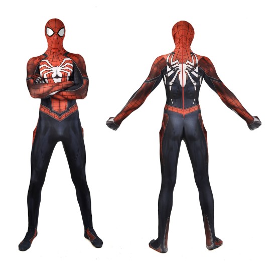 Halloween SpiderMan Costume Spider-Man PS4 Game Cosplay Costume