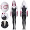 Pantheon Crossing SpiderMan Universe Gwen Cosplay Costume Gwen Polyester Suit