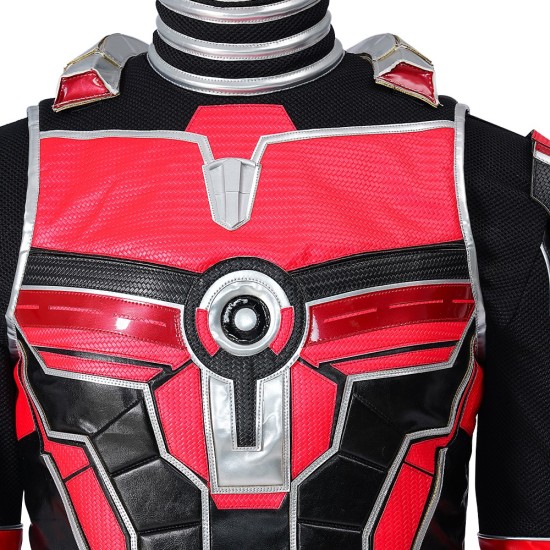 Superhero Ant-Man 3 Quantumania Cosplay Costume Ant-Man Top Suit