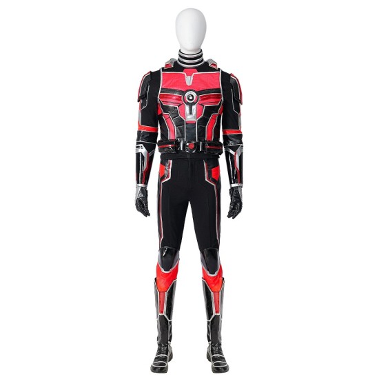 Superhero Ant-Man 3 Quantumania Cosplay Costume Ant-Man Top Suit