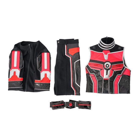 Superhero Ant-Man 3 Quantumania Cosplay Costume Ant-Man Top Suit