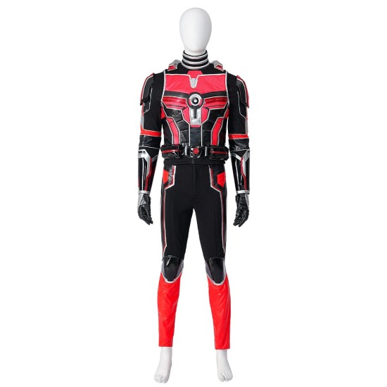 Superhero Ant-Man 3 Quantumania Cosplay Costume Ant-Man Top Suit