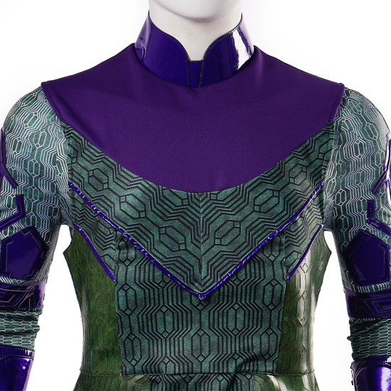 Superhero Ant-Man 3 Kang the Conqueror Cosplay Costume Top Green Suit