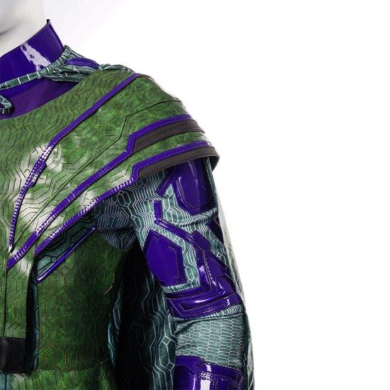 Superhero Ant-Man 3 Kang the Conqueror Cosplay Costume Top Green Suit