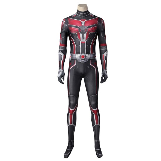 Superhero Ant-Man Quantumania Cosplay Costume Ant-Man Polyester Bodysuit