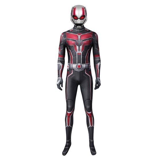 Superhero Ant-Man Quantumania Cosplay Costume Ant-Man Polyester Bodysuit