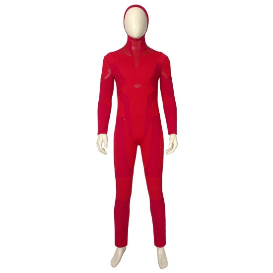 Superhero Barry Allen Cosplay Costume The Flash Cosplay Top Suit