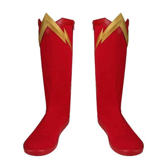 Superhero Barry Allen Cosplay Costume The Flash Cosplay Top Suit