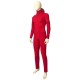 Superhero Barry Allen Cosplay Costume The Flash Cosplay Top Suit