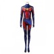 Heroes Captain Marvel Cosplay Costume Carol Danvers Stretch Bodysuit