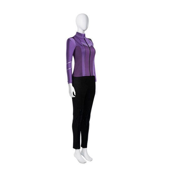 Superhero Kate Bishop Hawkeye Cosplay Costume Top Suit