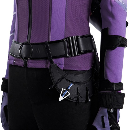 Superhero Kate Bishop Hawkeye Cosplay Costume Top Suit