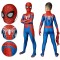 Christmas Halloween Gift SpiderMan PS4 Spider-Man Kids Cosplay Onesie for Kids