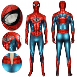 Superhero Spiderman Suit PS4 Polyester Bodysuit