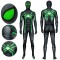 Superhero Spiderman Polyester Suit PS4 Invisible Big Time Green Jumpsuit