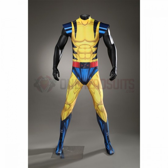 X-Men '97 Cosplay Costume Hero Wolverine Logan Bodysuit