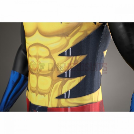 X-Men '97 Cosplay Costume Hero Wolverine Logan Bodysuit