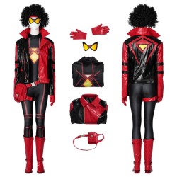 2024 SpiderMan Cosplay Costume Spider-Woman Halloween Outfit